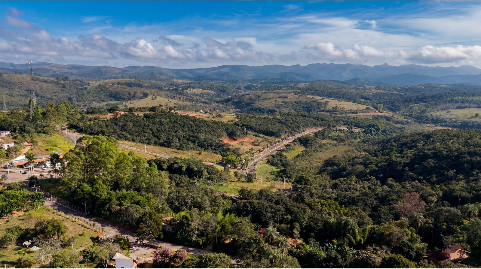 Serra de Itabirito ao redor do Retiro