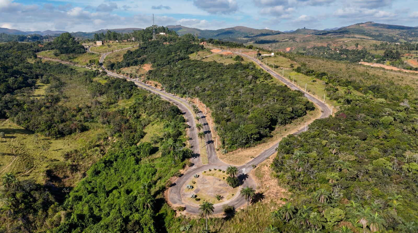 Natureza ao redor do condomínio